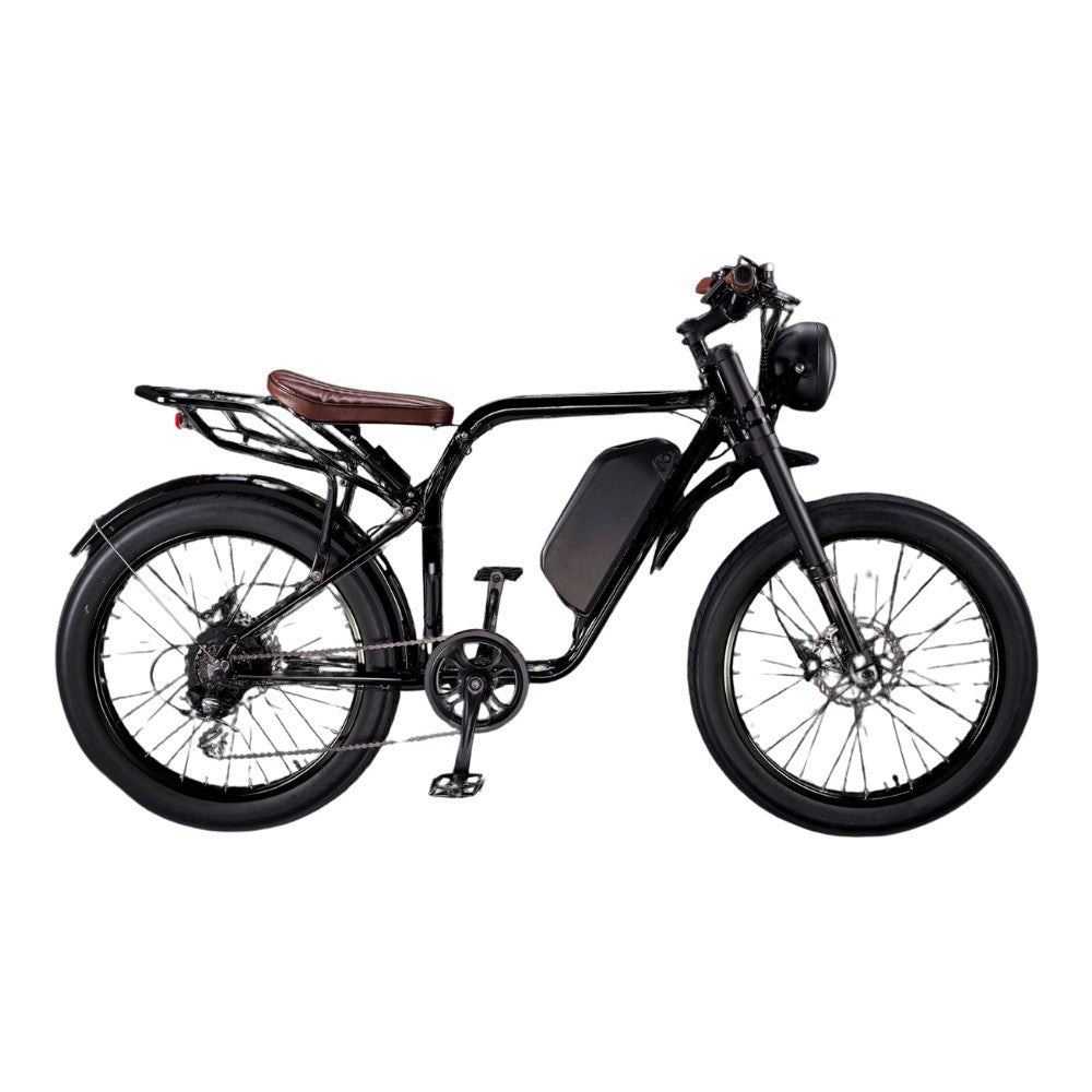 Rocket GTS Cruiser Fat Tyre Electric Bike - Pedal & Ride