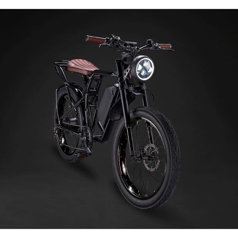 Rocket GTS Cruiser Fat Tyre Electric Bike - Pedal & Ride