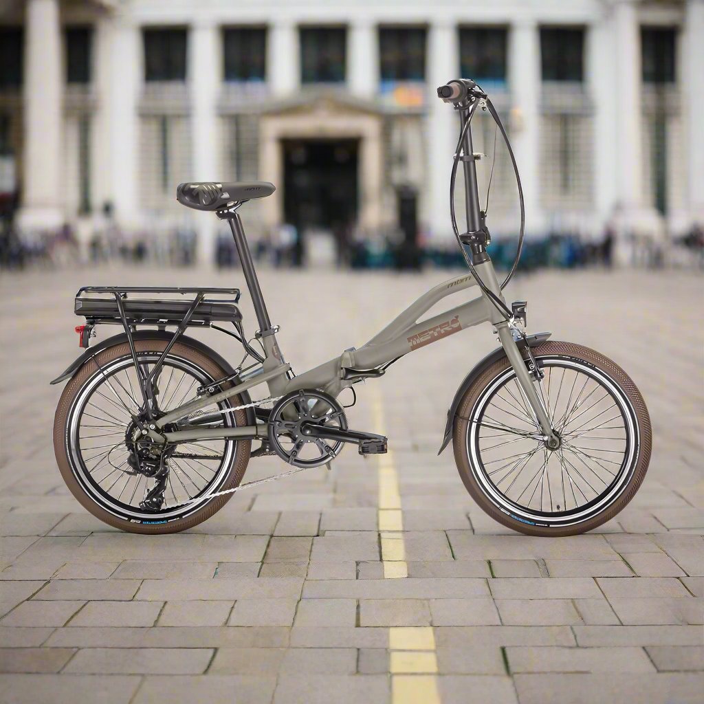 MBM E-Metro e-bike Folding City Matt Military Green