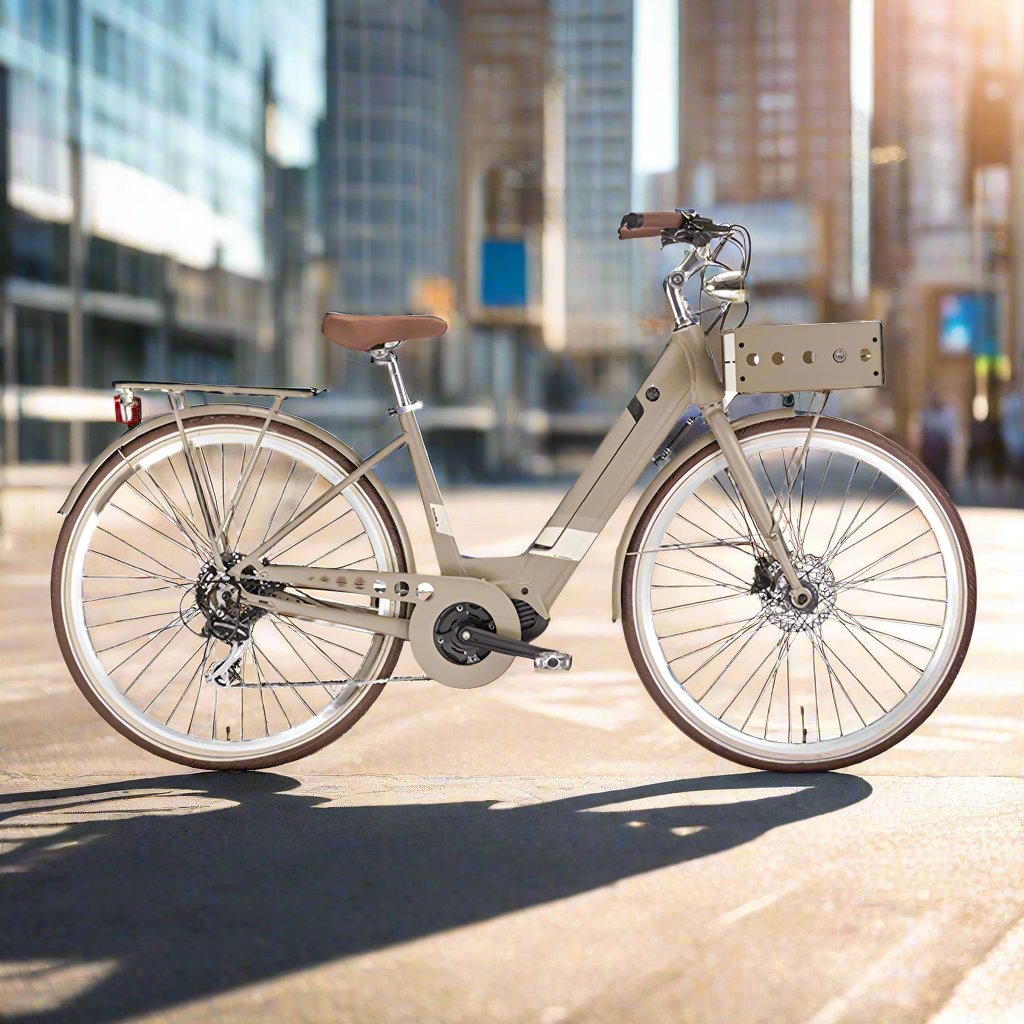 MBM La-Rue e-bike Ladies City Matt Hemp