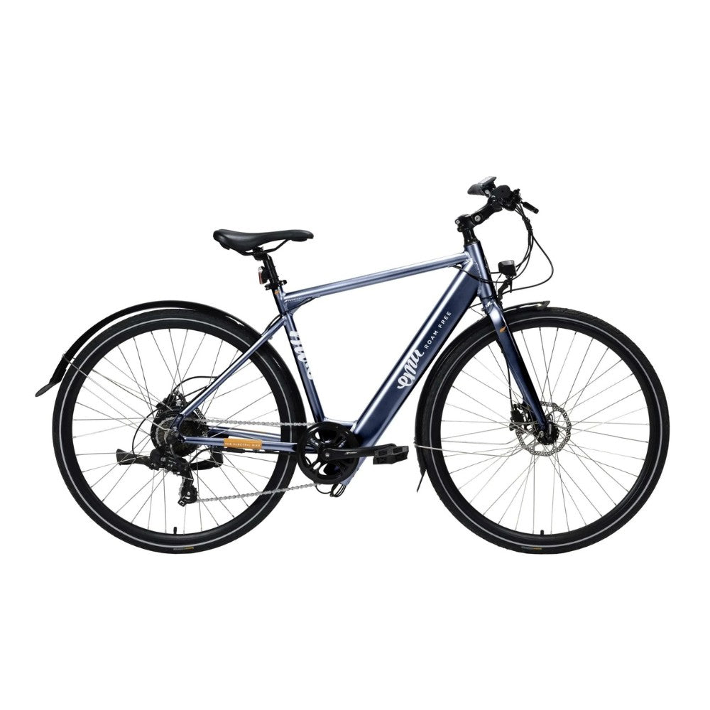Emu Evo e-bike Crossbar Hybrid Metallic Blue