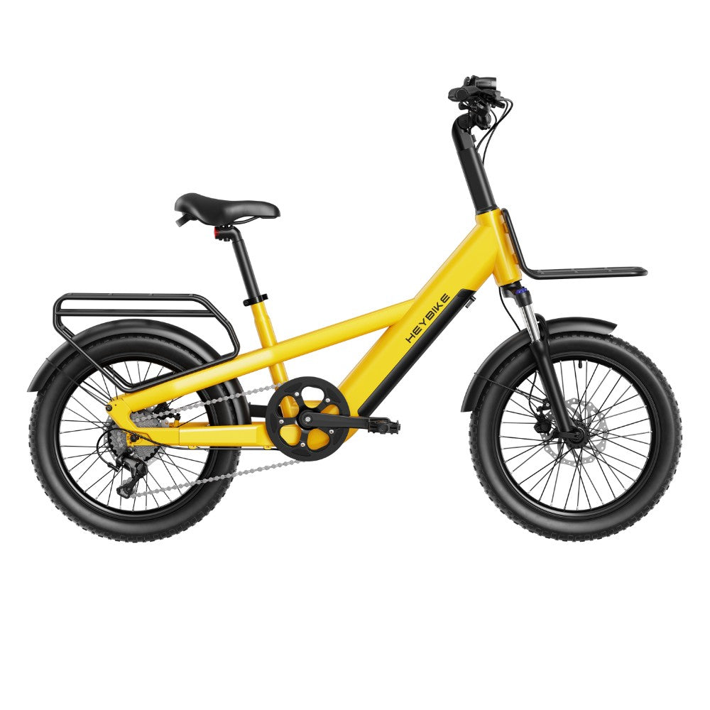 Heybike EC Compact Sport City Electric Bike Sunny Yellow - PEDAL & RIDE