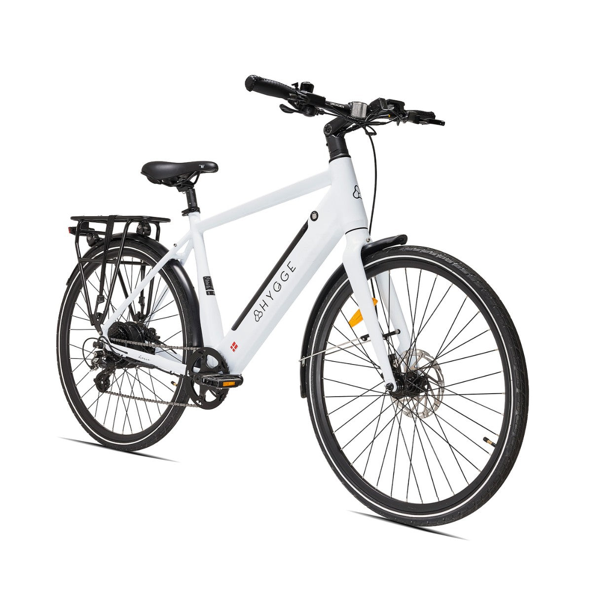 Hygge Losso Hybrid Electric Bike Front Right - PEDAL & RIDE