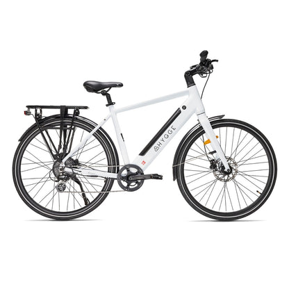Hygge Losso Hybrid Electric Bike White - PEDAL & RIDE