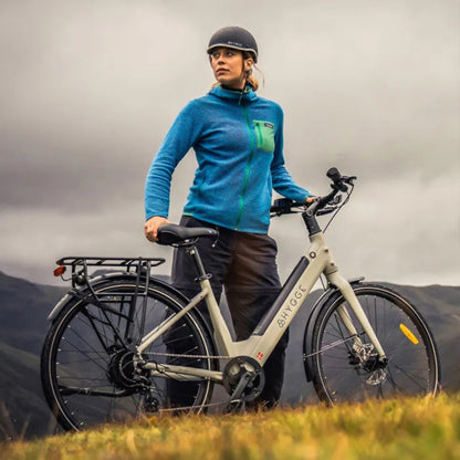 Hygge Nivo Hybrid Step-Through Electric Bike Hillside - PEDAL & RIDE