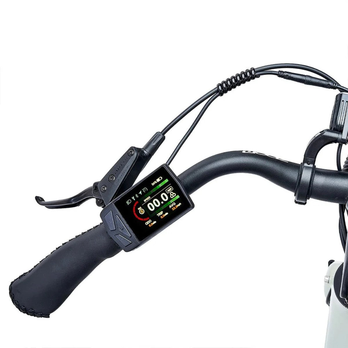 Hygge Nivo Hybrid Step-Through Electric Bike LCD Display - PEDAL & RIDE