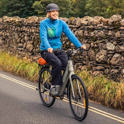 Hygge Nivo Hybrid Step-Through Electric Bike Lady Rider - PEDAL & RIDE