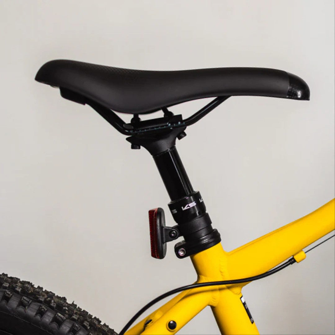 Mark2 Scrambler XC electric mountain bike seat view - PEDAL & RIDE