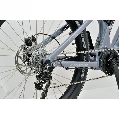 Revom M1 Full Suspension MTB Electric Bike Gears - PEDAL & RIDE