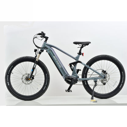 Revom M1 Full Suspension MTB Electric Bike Left - PEDAL & RIDE