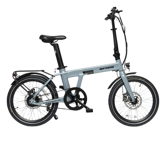 Revom Magi Pro Folding Electric Bike Grey - PEDAL & RIDE