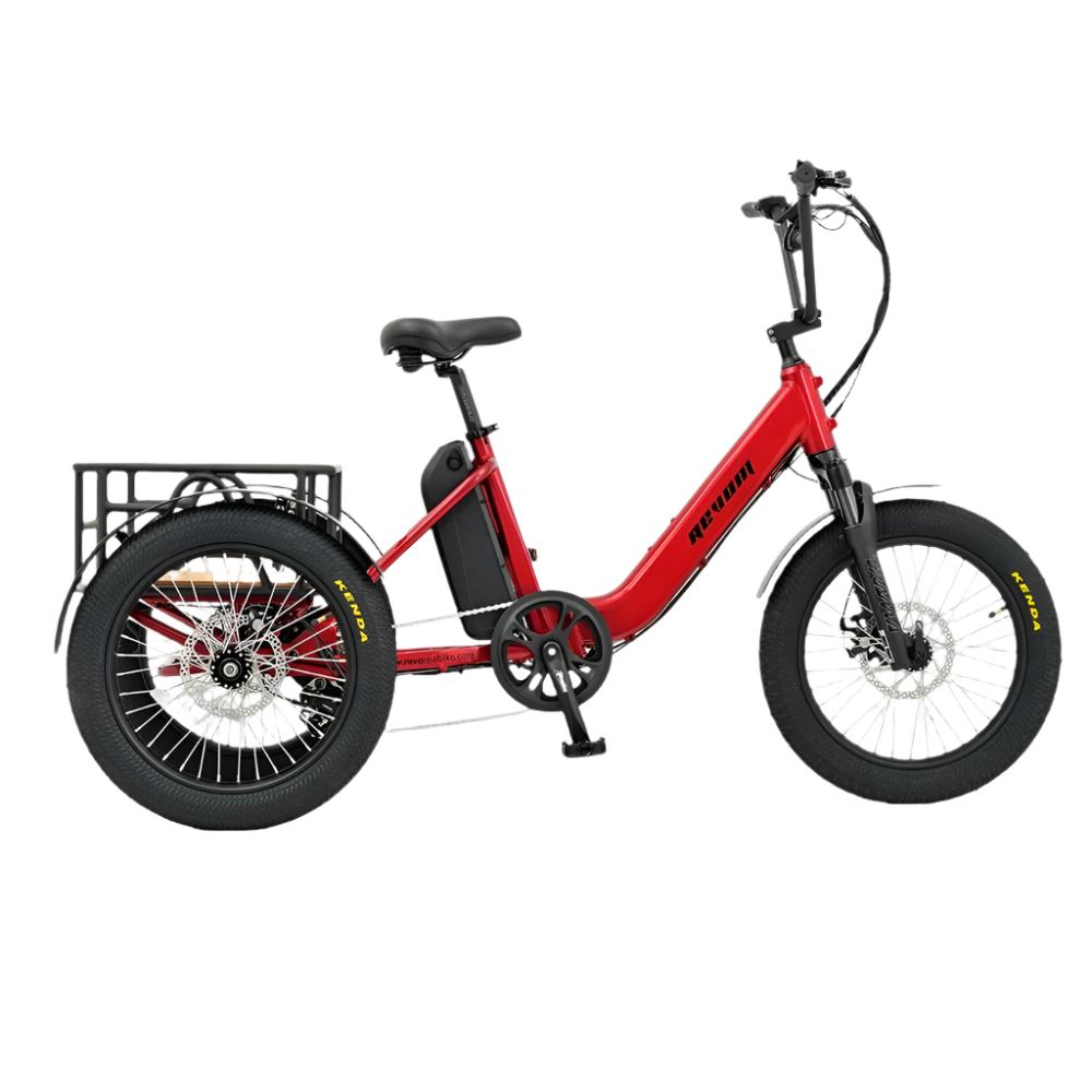 Revom T1 Mover Cargo Tricycle Electric Bike - Pedal & Ride
