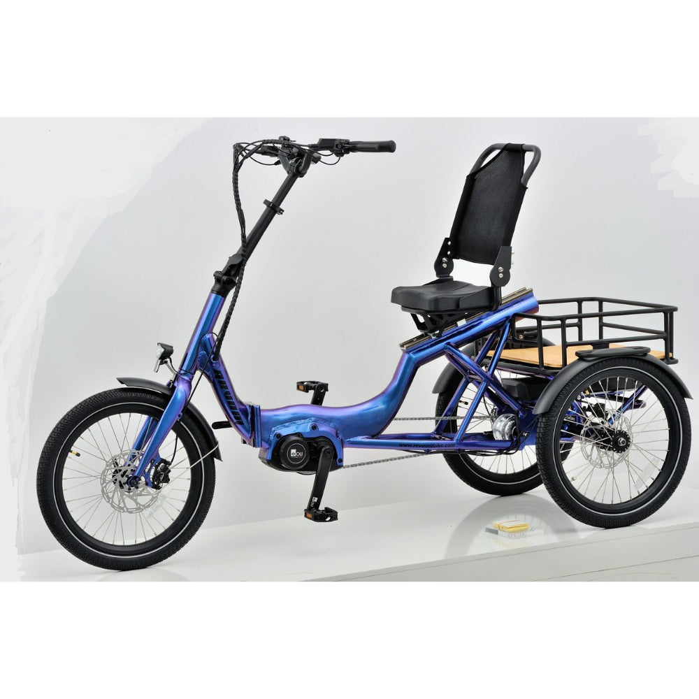 Revom T4 Semi Recumbent Electric Bike (New!) - Pedal & Ride