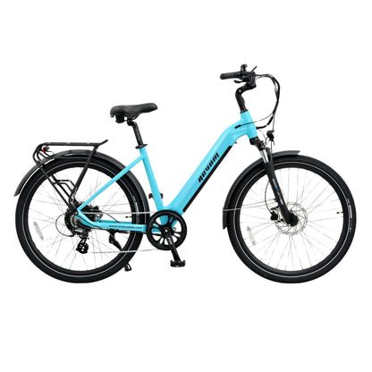 Revom U1 Step-through Hybrid Electric Bike - PEDAL & RIDE