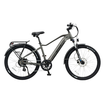 Revom U2 Hybrid Electric Bike Dark Grey - PEDAL & RIDE
