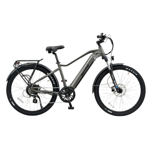 Revom U2 Hybrid Electric Bike Dark Grey - PEDAL & RIDE