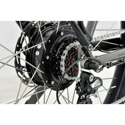 Revom U2 Hybrid Electric Bike Gears - PEDAL & RIDE