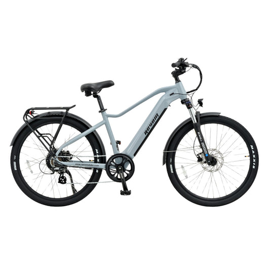 Revom U2 Hybrid Electric Bike Light Grey - PEDAL & RIDE