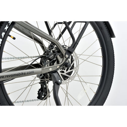 Revom U2 Hybrid Electric Bike Rear Brake - PEDAL & RIDE